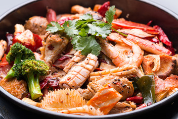 Chinese spicy Hot pot