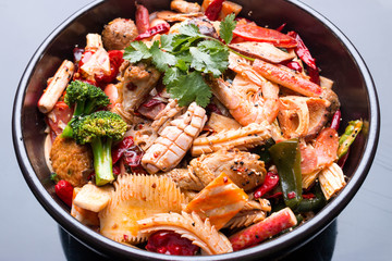 Chinese spicy Hot pot