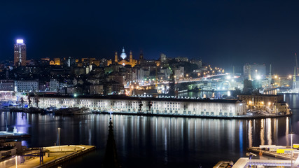 Obraz premium Cityscape of Genoa