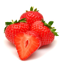 Ripe strawberry