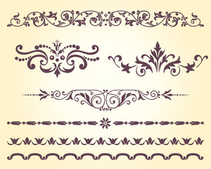 Obraz premium Vintage ornament frame