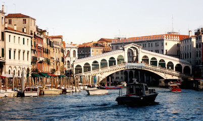 Rialto bridge in Venice