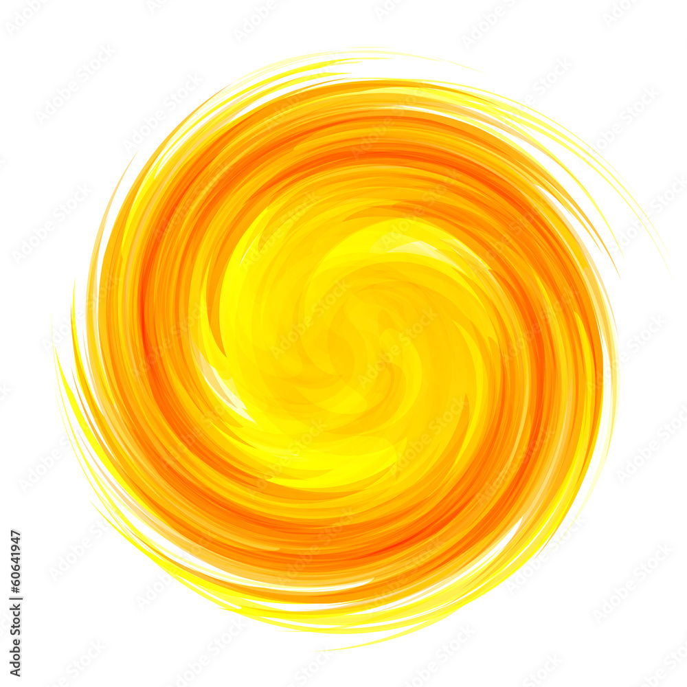Wall mural sunburst abstract vector