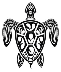 Obraz premium Turtle tattoo design
