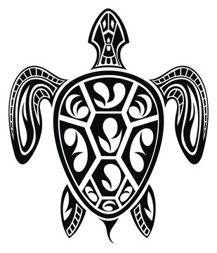 Turtle tattoo design
