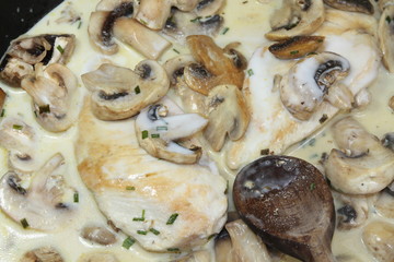 escalopes à la crème