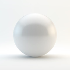 Sphere. 3D vector illustration.