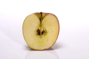 Apfel geschnitten