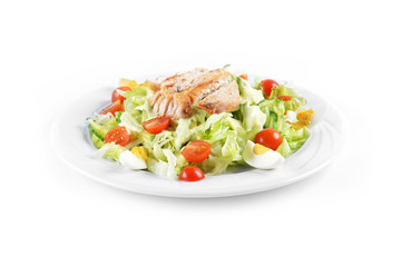 salad with lettuce