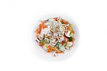 mushrooms salad