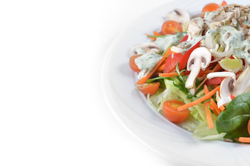mushrooms salad