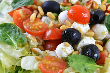 salad of vegetables