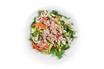 fresh chopped tuna salad