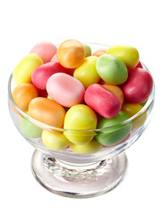 Colorful chewing candies