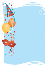 Carnival Party Invitation Background