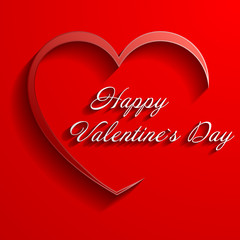 valentine's day background, vector illustration