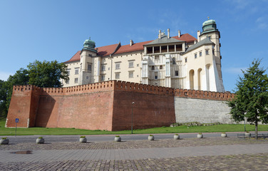 Wawel royal castle, Krakow, Poland