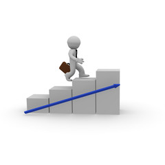 Aim high, 3d concept