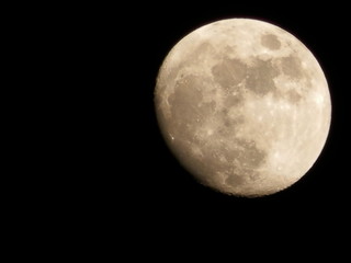 Obraz na płótnie Canvas full moon
