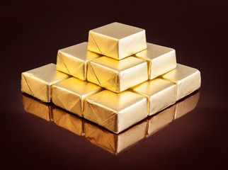 Cremini, cioccolatini dorati