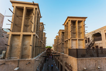 Arab Street in the old part of Dubai