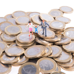 Euromünzen - Elterngeld