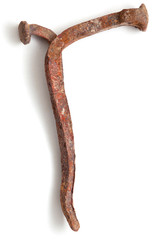 Obraz premium forged nails letters