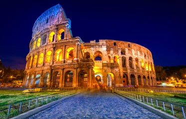 Foto auf Acrylglas Das majestätische Kolosseum, Rom, Italien. © Luciano Mortula-LGM