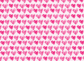 Heart Valentines day card vector background