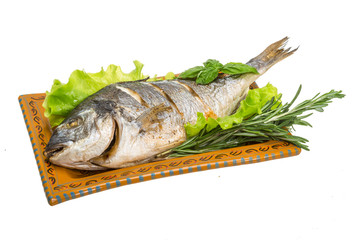 Grilled dorada