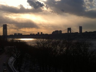 George Washington Bridge en New York City