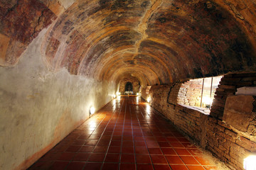 Fototapeta premium Tunel w świątyni