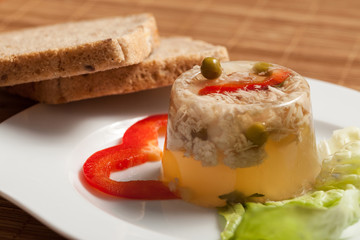 Meat aspic
