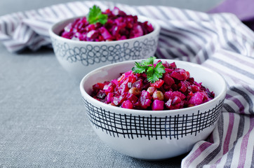 vinaigrette, Russian salad