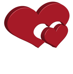 Vector illustration of heart.