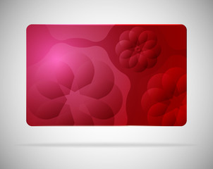 Abstract card background