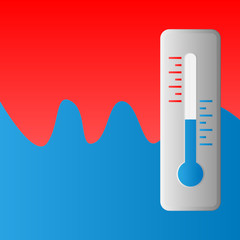 Termometr fala temperatur