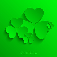 Vector St. Patrick's Day background. Eps 10