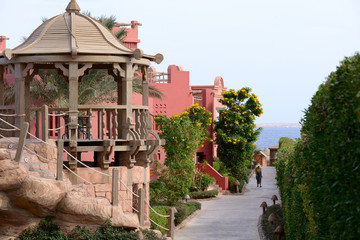 Resort near the sea in Sharm el Sheikh