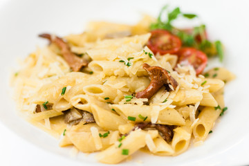 Pasta with mushrooms