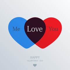 Vector valentines day background. Eps10