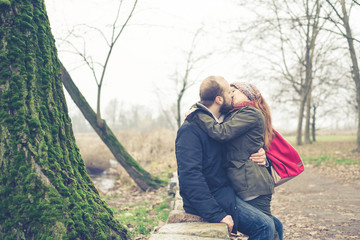 Fototapeta premium couple in love