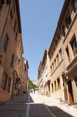 monté de la grande côte à Lyon