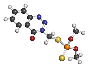 Azinphos-methyl organophosphate insecticide. Acts as neurotoxin