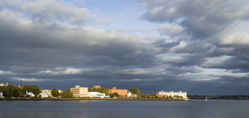 Charlottetown on a cloudy day