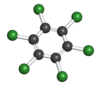 Hexachlorobenzene (perchlorobenzene, HCB) banned fungicide