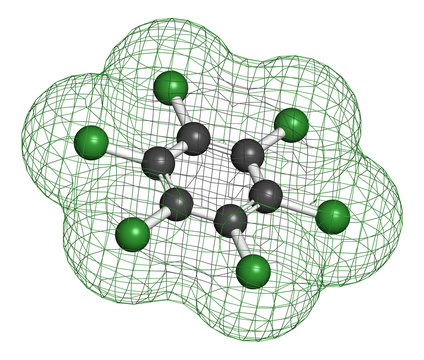 Hexachlorobenzene (perchlorobenzene, HCB) banned fungicide