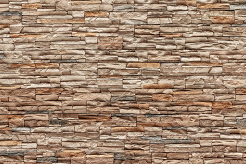 Brown Bricks wall, Natural color