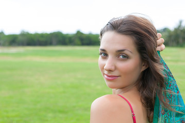 Naklejka premium Portrait