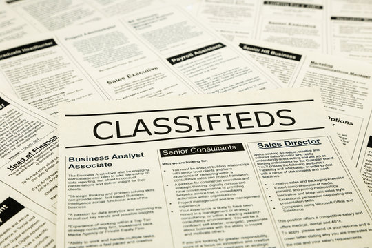 career news on classifieds ads, search jobs